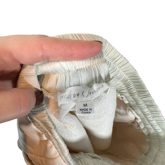 For Love & Lemons Morgan Cream Sweat Short Medium - Picture 7 of 9